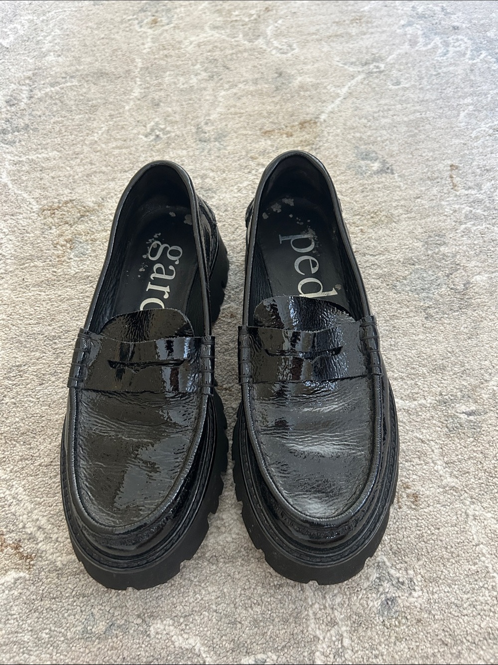 Pedro Garcia brown lug loafers